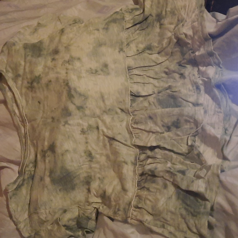 Wonder nation ruffled top sz 10/12